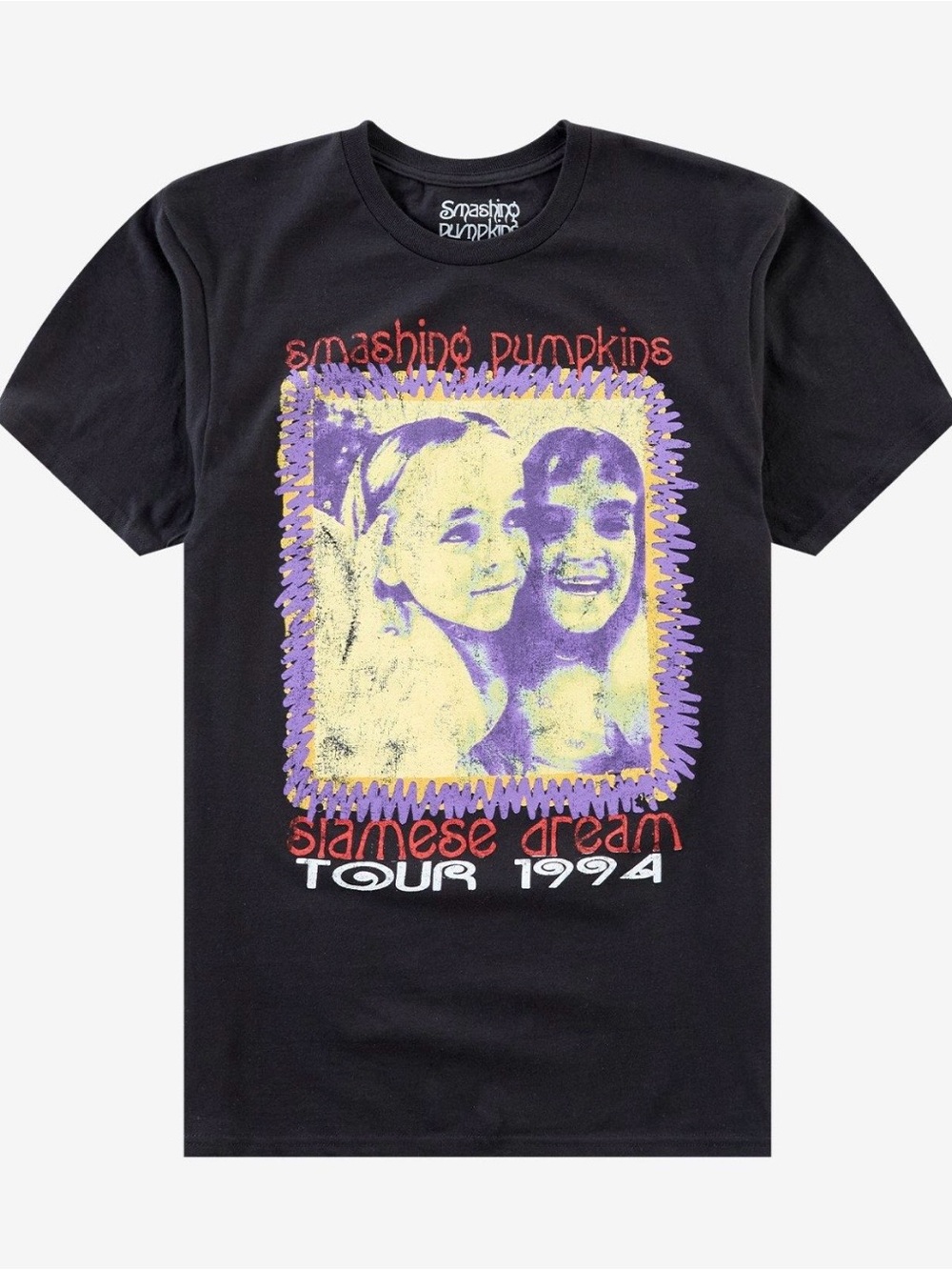 Hot Topic Black Smashing Pumpkins 'Siamese Dream Tour 1994' Graphic Tee